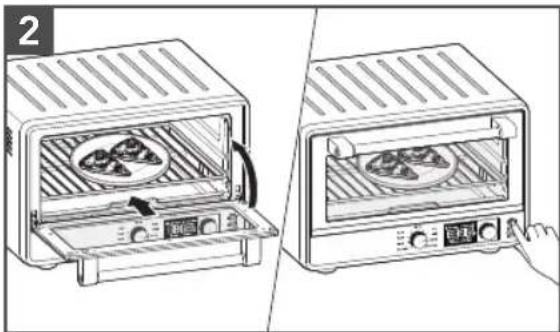 KITCHENAID KCO124 - USING THE REHEAT FUNCTION - 1