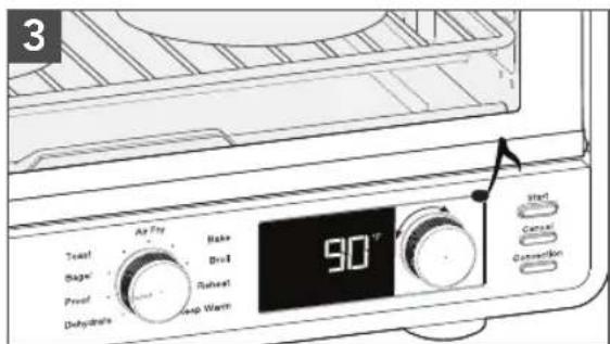 KITCHENAID KCO124 - USO DE LA FUNCIÓN PROOF (LEUDAR) - 3