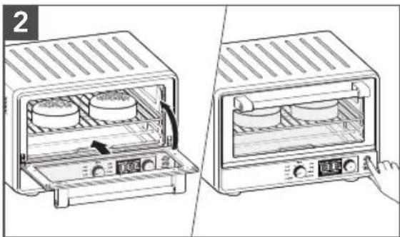 KITCHENAID KCO124 - USING THE PROOF FUNCTION - 1