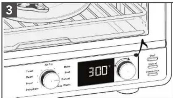 KITCHENAID KCO124 - USO DE LA FUNCIÓN REHEAT (RECALENTAR) - 3