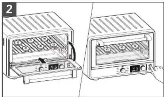 KITCHENAID KCO124 - USO DE LA FUNCIÓN BAGEL (ROSCA) - 2