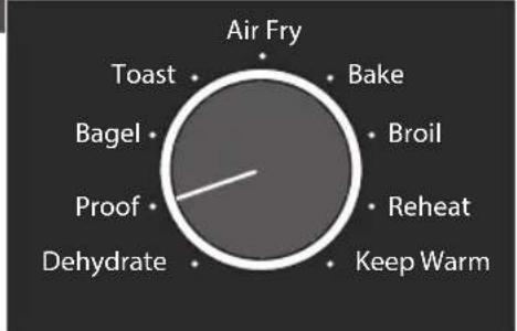 KITCHENAID KCO124 - USING THE PROOF FUNCTION - 1