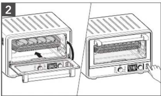 KITCHENAID KCO124 - UTILISER LA FONCTION AIR FRY (FRITURE À AIR) - 2