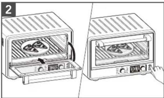 KITCHENAID KCO124 - USO DE LA FUNCIÓN REHEAT (RECALENTAR) - 2