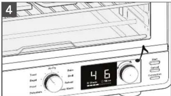 KITCHENAID KCO124 - USO DE LA FUNCIÓN TOAST (TOSTAR) - 4