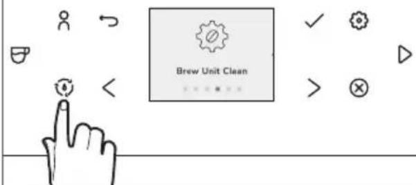 KITCHENAID KES8556 - BREW UNIT CLEANING - 2-PHASE BREW UNIT CLEANING PROCESS - 1
