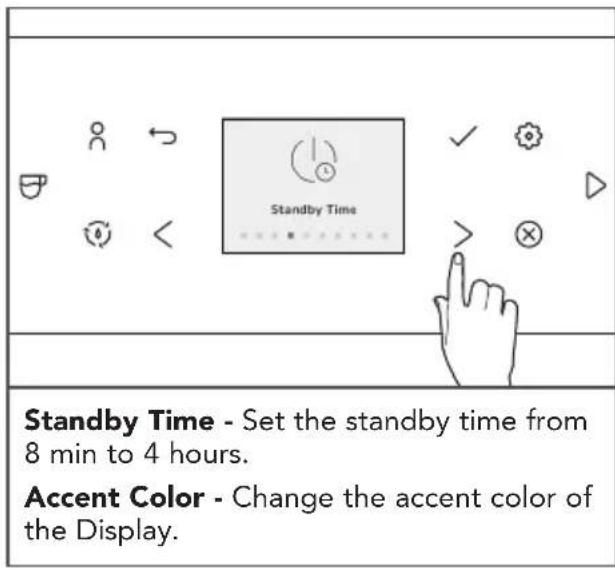 KITCHENAID KES8556 - SETTINGS MENU - 2