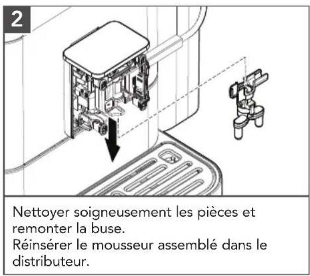 KITCHENAID KES8556 - DÉMONTER ET NETTOYER LA BUSE - 2