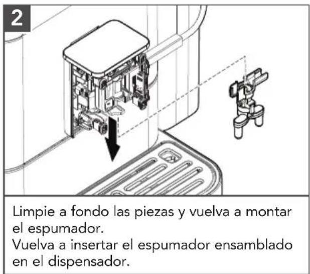 KITCHENAID KES8556 - DESARME Y LIMPIE EL ESPUMADOR - 2