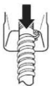 KITCHENAID KFEG504 - Style 2: Direct wire strain relief - 2