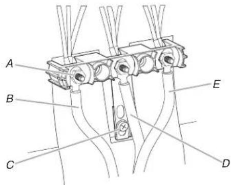 KITCHENAID KFEG504 - Connexion à 4 conducteurs : Cordon d'alimentation - 5
