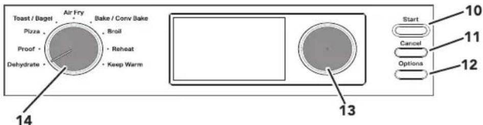 KITCHENAID KCO128 - PARTS AND FEATURES - 2