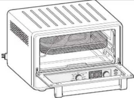 KITCHENAID KCO128 - POSICIÓN DE LA REJILLA DEL HORNO PARA MOSTRADOR - 1