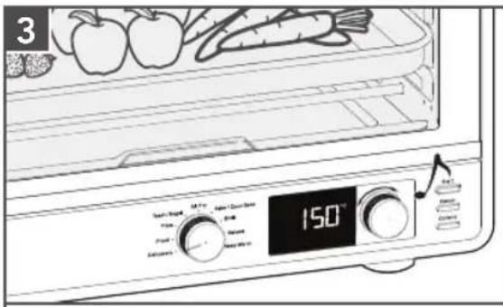 KITCHENAID KCO128 - USING THE DEHYDRATE FUNCTION - 1