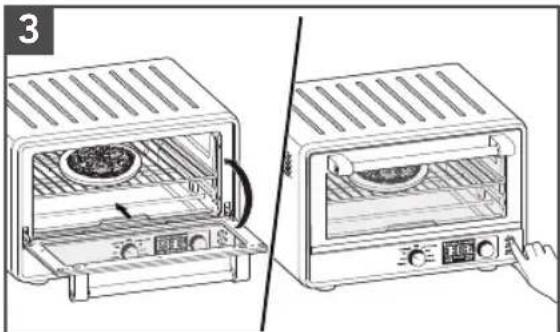 KITCHENAID KCO128 - USING THE PIZZA (FROZEN/FRESH) FUNCTION - 3