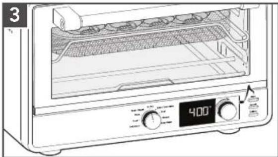 KITCHENAID KCO128 - UTILISER LA FONCTION AIR FRY (FRITURE À AIR) - 2
