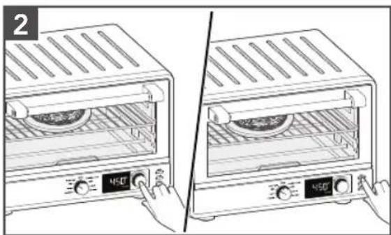KITCHENAID KCO128 - USING THE PIZZA (FROZEN/FRESH) FUNCTION - 2