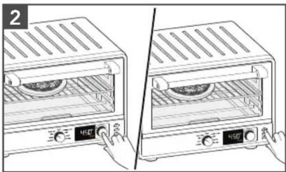 KITCHENAID KCO128 - USO DE LA FUNCIÓN PIZZA (CONGELADA/FRESCA (CONGELADA/FRESCA)) - 2