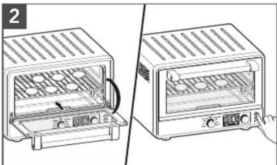 KITCHENAID KCO128 - USING THE BAKE FUNCTION - 2