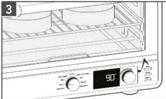 KITCHENAID KCO128 - USING THE PROOF FUNCTION - 3