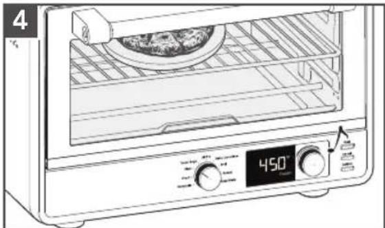 KITCHENAID KCO128 - USING THE PIZZA (FROZEN/FRESH) FUNCTION - 4