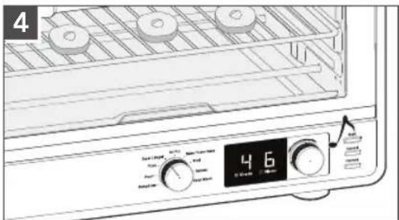 KITCHENAID KCO128 - USO DE LA FUNCIÓN TOAST OR BAGEL (TOSTAR O ROSCA) - 4