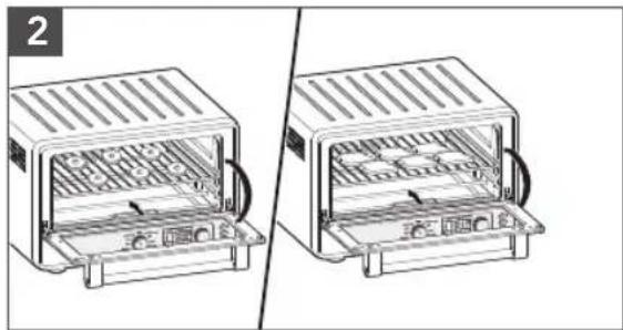 KITCHENAID KCO128 - UTILISER LA FONCTION TOAST (GRILLAGE) DE BAGEL - 2