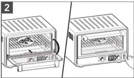 KITCHENAID KCO128 - UTILISER LA FONCTION REHEAT (RÉCHAUFFER) - 1