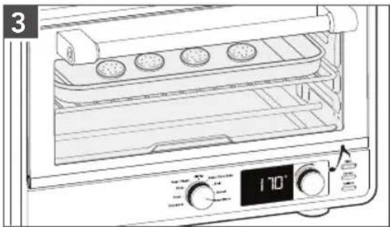 KITCHENAID KCO128 - UTILISER LA FONCTION REHEAT (RÉCHAUFFER) - 4