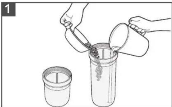 KITCHENAID KSB4031 - UTILISATION DU POT À PORTION INDIVIDUELLE/ POT À PETITE PORTION - 1