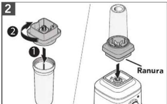 KITCHENAID KSB4031 - USO DE LA JARRA INDIVIDUAL/PARA LOTES PEQUEÑOS - 2