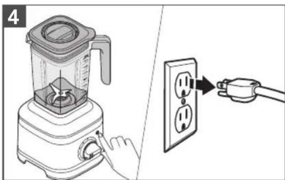 KITCHENAID KSB4043 - Peligro de Choque Eléctrico - 4