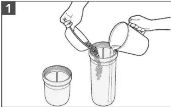 KITCHENAID KSB4043 - USING THE PERSONAL JAR/SMALL BATCH JAR - 1