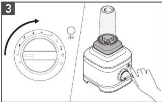 KITCHENAID KSB4043 - USING THE PERSONAL JAR/SMALL BATCH JAR - 3