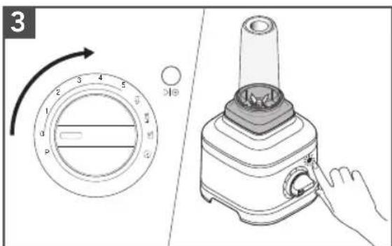KITCHENAID KSB4043 - UTILISATION DU POT À PORTION INDIVIDUELLE/ POT À PETITE PORTION - 3