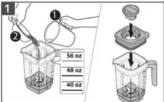 KITCHENAID KSB4043 - UTILISATION DU MÉLANGEUR - 2