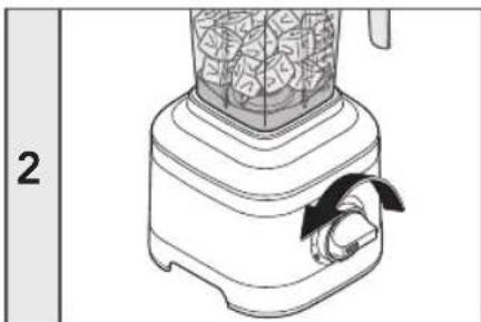 KITCHENAID KSB1332 - CÓMO USAR EL MODO VIBRAR/PICAR HIELO - 2