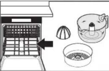 KITCHENAID KSB1332 - CLEANING THE BLENDER AND ACCESSORIES - 4