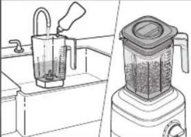 KITCHENAID KSB1332 - CLEANING THE BLENDER AND ACCESSORIES - 2