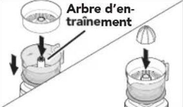 KITCHENAID KSB1332 - UTILISATION DU PRESSE-AGRUMES - 2