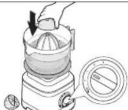 KITCHENAID KSB1332 - USING THE CITRUS PRESS - 3
