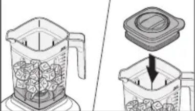 KITCHENAID KSB1332 - PRÉPARATION ET UTILISATION DU MÉLANGEUR - 1