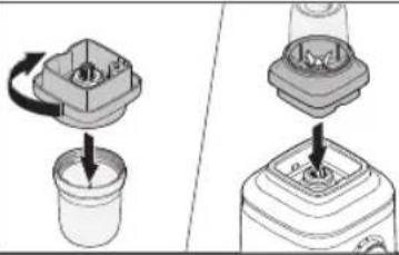 KITCHENAID KSB1332 - PRÉPARATION ET UTILISATION DU POT À PETITE PORTION - 2