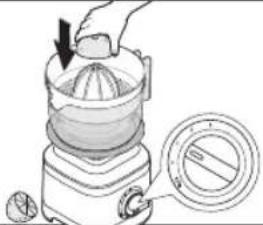 KITCHENAID KSB1332 - UTILISATION DU PRESSE-AGRUMES - 3