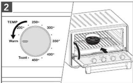 KITCHENAID KCO213 - USO DE LA FUNCIÓN WARM (CALENTAR) - 2