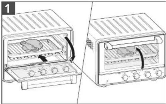 KITCHENAID KCO213 - USO DE LA FUNCIÓN BROIL (ASAR) - 1