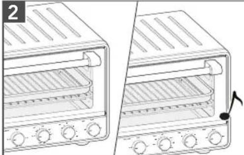 KITCHENAID KCO213 - PREHEATING THE OVEN - 2