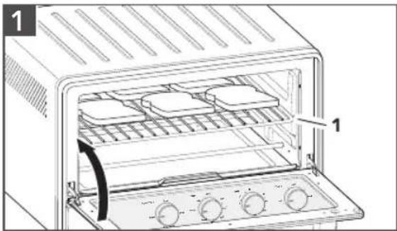 KITCHENAID KCO213 - USING THE TOAST FUNCTION - 1