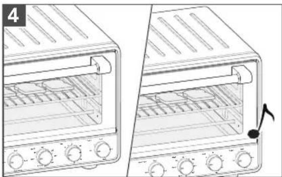 KITCHENAID KCO213 - USO DE LA FUNCIÓN TOAST (TOSTAR) - 4