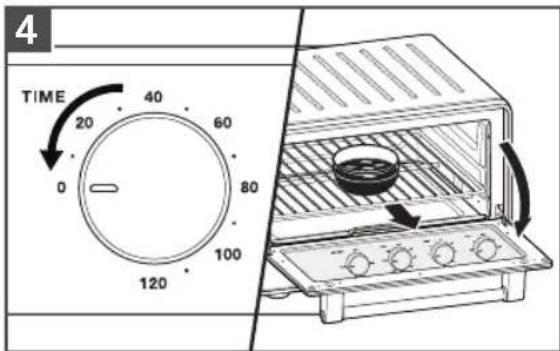 KITCHENAID KCO213 - USING THE WARM FUNCTION - 4